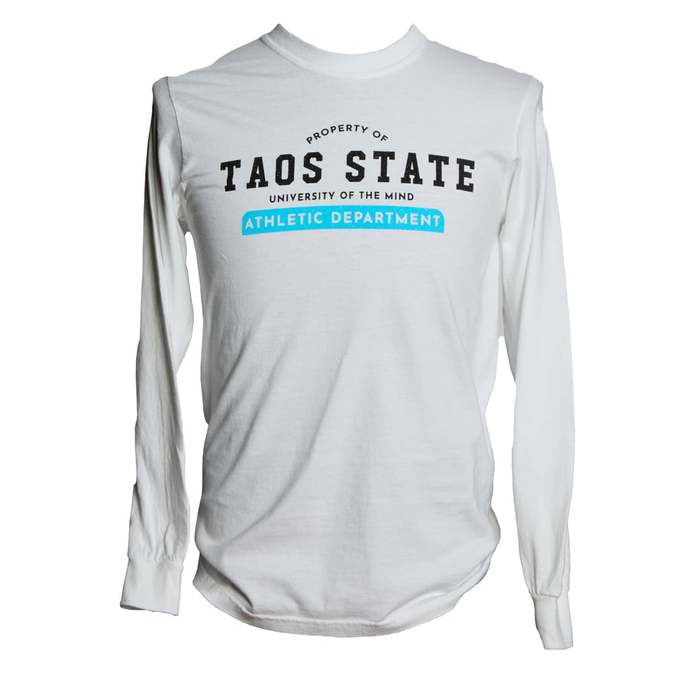 Athletic Department long sleeve in white